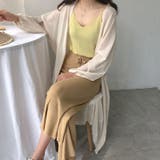 ロングシアーカーディガン はおり 透け感 | LADY LIKE  | 詳細画像10 