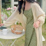 ロングシアーカーディガン はおり 透け感 | LADY LIKE  | 詳細画像8 