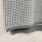 凹凸チェック柄オーバーサイズニットベスト | LADY LIKE | 詳細画像8