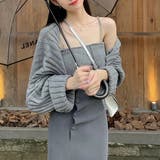 ざっくりリブ編みスリーブボレロ | LADY LIKE | 詳細画像2