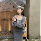 ざっくりリブ編みスリーブボレロ | LADY LIKE | 詳細画像3