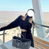 ざっくりリブ編みスリーブボレロ | LADY LIKE | 詳細画像9