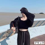 ブラック | ざっくりリブ編みスリーブボレロ | LADY LIKE