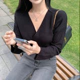 ストレートスリーブカシュクールニット | LADY LIKE | 詳細画像2