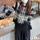 ブラック | 袖取り外し2WAY丸首カーディガン | LADY LIKE 