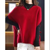 ドロップショルダーノースリーブニット | LADY LIKE | 詳細画像9