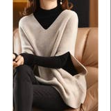 ドロップショルダーノースリーブニット | LADY LIKE | 詳細画像5