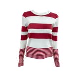 変則ボーダーリブニット | LADY LIKE  | 詳細画像6 