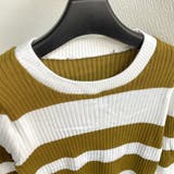 変則ボーダーリブニット | LADY LIKE  | 詳細画像8 