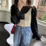 キャンディスリーブくしゅくしゅブラウス | LADY LIKE | 詳細画像12