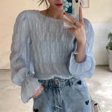 キャンディスリーブくしゅくしゅブラウス | LADY LIKE | 詳細画像2