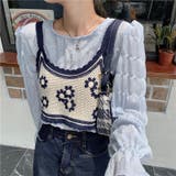 キャンディスリーブくしゅくしゅブラウス | LADY LIKE | 詳細画像6