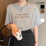 EVERYTHINGロゴTシャツ | LADY LIKE | 詳細画像1