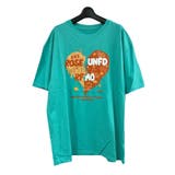 ブルーグリーン | ハートロゴプリントTシャツ | LADY LIKE 