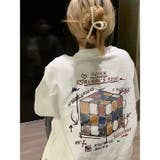 ルービックキューブプリントTシャツ | LADY LIKE  | 詳細画像2 