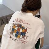 ルービックキューブプリントTシャツ | LADY LIKE  | 詳細画像9 