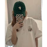 ホワイト | ルービックキューブプリントTシャツ | LADY LIKE 