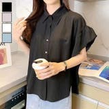 変形スリーブデザインシャツ | LADY LIKE | 詳細画像1