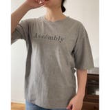 グレー | AssemblyロゴTシャツ | LADY LIKE 