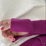 衿付き前開きソフトリブニット | LADY LIKE | 詳細画像23