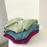 衿付き前開きソフトリブニット | LADY LIKE | 詳細画像32