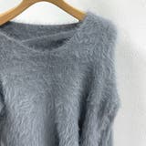 クロップド丈V開きシャギーニット | LADY LIKE  | 詳細画像31 