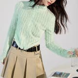 ダブルジップシャギーニット | LADY LIKE  | 詳細画像2 