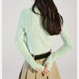 ダブルジップシャギーニット | LADY LIKE  | 詳細画像3 