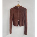 ダブルジップシャギーニット | LADY LIKE  | 詳細画像5 