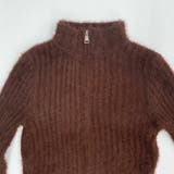 ダブルジップシャギーニット | LADY LIKE  | 詳細画像7 