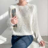 パールデザインふわふわニット | LADY LIKE | 詳細画像9