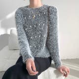 パールデザインふわふわニット | LADY LIKE | 詳細画像11