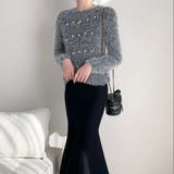 パールデザインふわふわニット | LADY LIKE | 詳細画像14