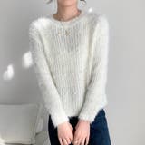 パールデザインふわふわニット | LADY LIKE | 詳細画像2