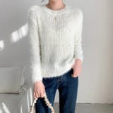 パールデザインふわふわニット | LADY LIKE | 詳細画像6