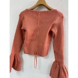 ベルスリーブショート丈リブニット | LADY LIKE  | 詳細画像21 