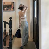 パット付きバックデザインキャミソール | LADY LIKE  | 詳細画像12 