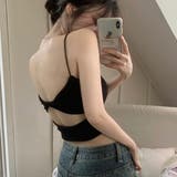 パット付きバックデザインキャミソール | LADY LIKE  | 詳細画像15 