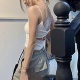 パット付きバックデザインキャミソール | LADY LIKE  | 詳細画像5 