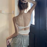 パット付きバックデザインキャミソール | LADY LIKE  | 詳細画像6 