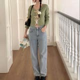 配色フロントリボンカーディガン | LADY LIKE | 詳細画像16