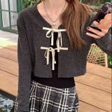 配色フロントリボンカーディガン | LADY LIKE | 詳細画像19