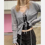 トリプルリボンやわらかカーディガン | LADY LIKE  | 詳細画像11 