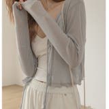 トリプルリボンやわらかカーディガン | LADY LIKE  | 詳細画像17 