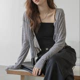 トリプルリボンやわらかカーディガン | LADY LIKE  | 詳細画像4 