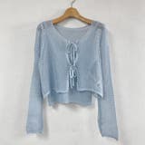 フロントリボンメッシュカーデアンサンブル2点セット | LADY LIKE | 詳細画像11