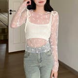 ニットキャミ付きシアートップス2点セット | LADY LIKE | 詳細画像10
