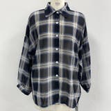 チェック柄ゆったりシアーシャツ | LADY LIKE  | 詳細画像30