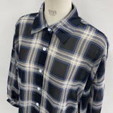 チェック柄ゆったりシアーシャツ | LADY LIKE  | 詳細画像31