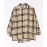 チェック柄ゆったりシアーシャツ | LADY LIKE  | 詳細画像37